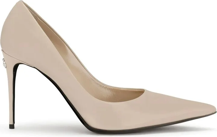 KIM DOLCE&GABBANA 90mm patent leather pumps