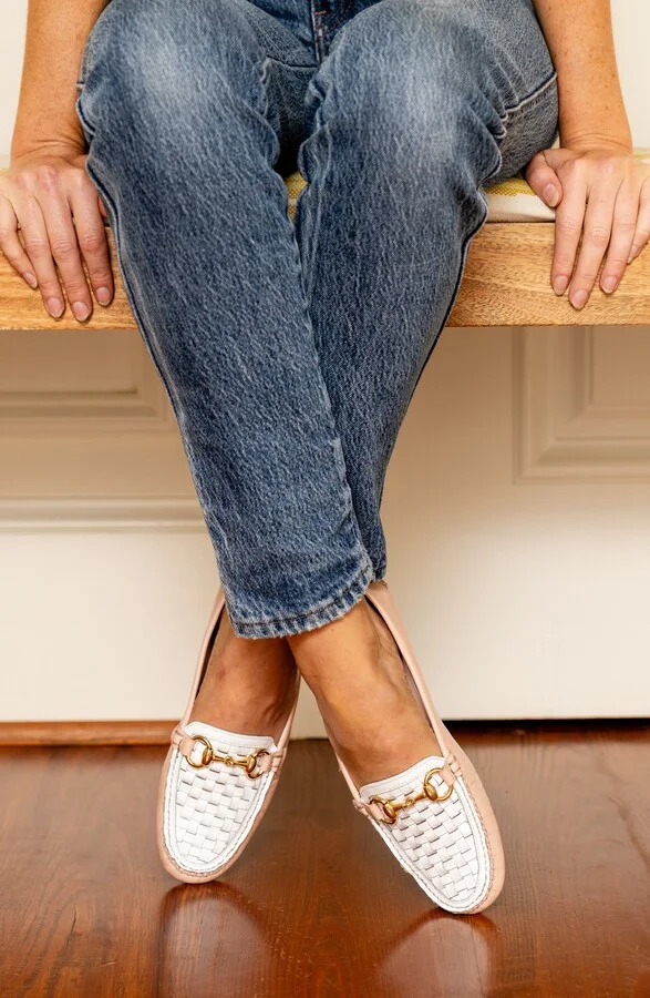 Kim Horsebit Woven Loafer - Image 2