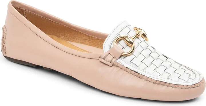 Kim Horsebit Woven Loafer