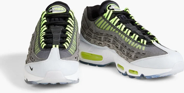 + Kim Jones Volt Air Max 95 mesh and leather sneakers - Image 2