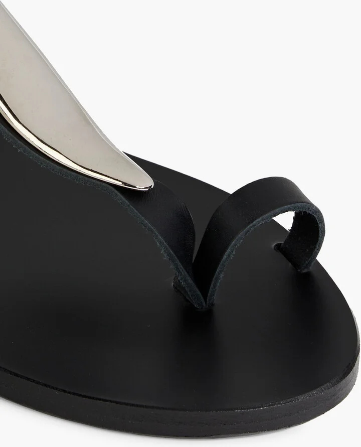 + KIMALÉ Awa embellished leather sandals - Image 4