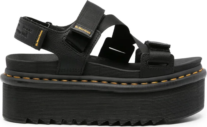 Kimber touch-strap platform sandals