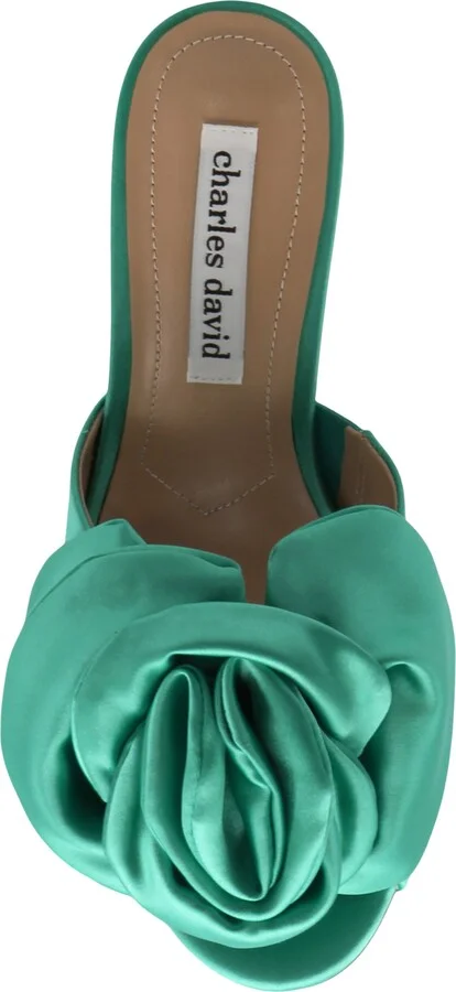 Kimchi Floral Satin Sandal - Image 9