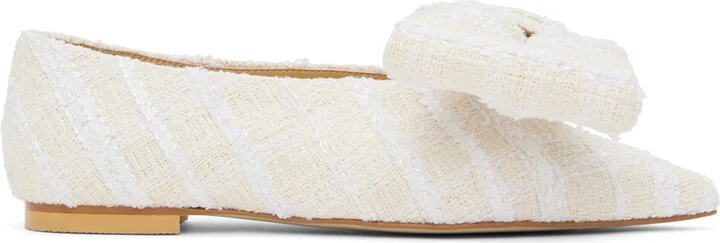 KIMHĒKIM Off-White Monroe Ballerina Flats