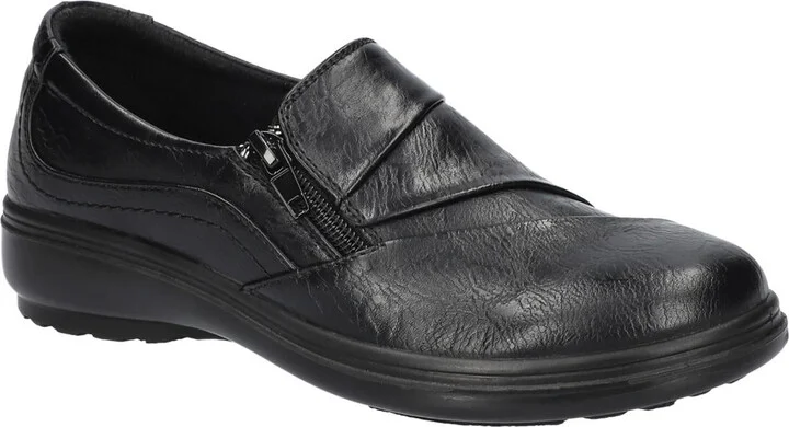 KIMI Womens Faux Leather Comfort Insoles Clogs