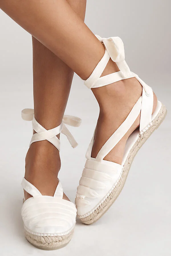 Kimita Tie-Up Espadrille Flats - Image 2