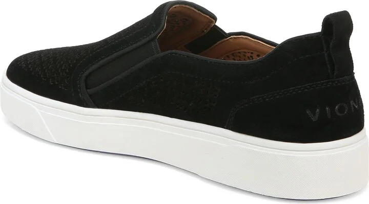 Kimmie Perforated Suede Slip-On Sneaker - Image 2