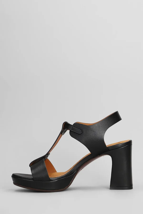 Kimor-l Sandals In Black Leather - Image 3