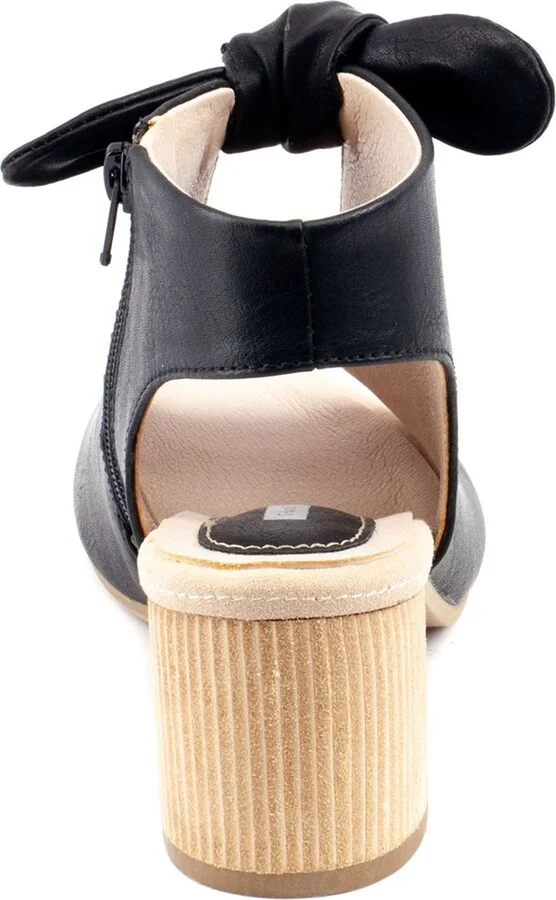 Kimora Bow Block Heel Bootie - Image 4