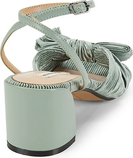 Kindra 64MM Block-Heel Bow Sandals - Image 3