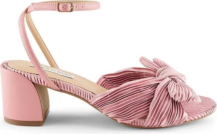 Kindra 64MM Block-Heel Bow Sandals