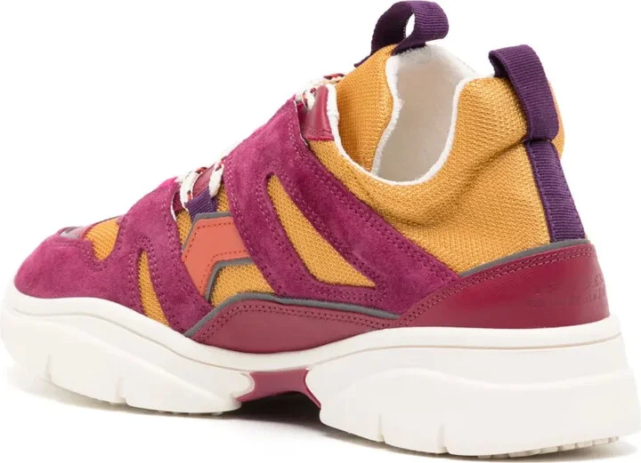Kindsay panelled leather sneakers - Image 3