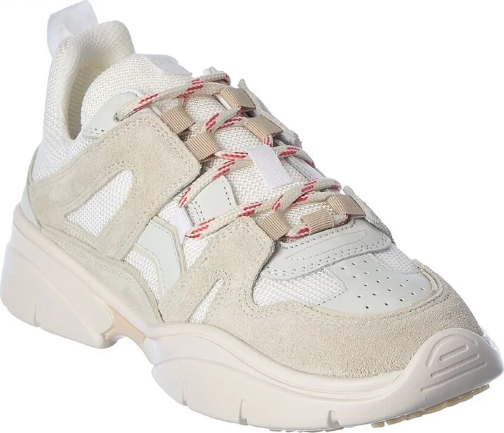 Kindsay Suede & Leather-Trim Sneaker