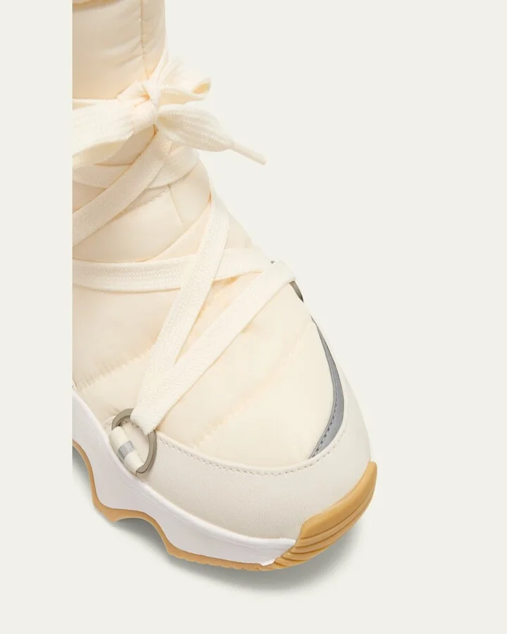 Kinetic Impact Puffy Lace-Up Snow Boots - Image 3