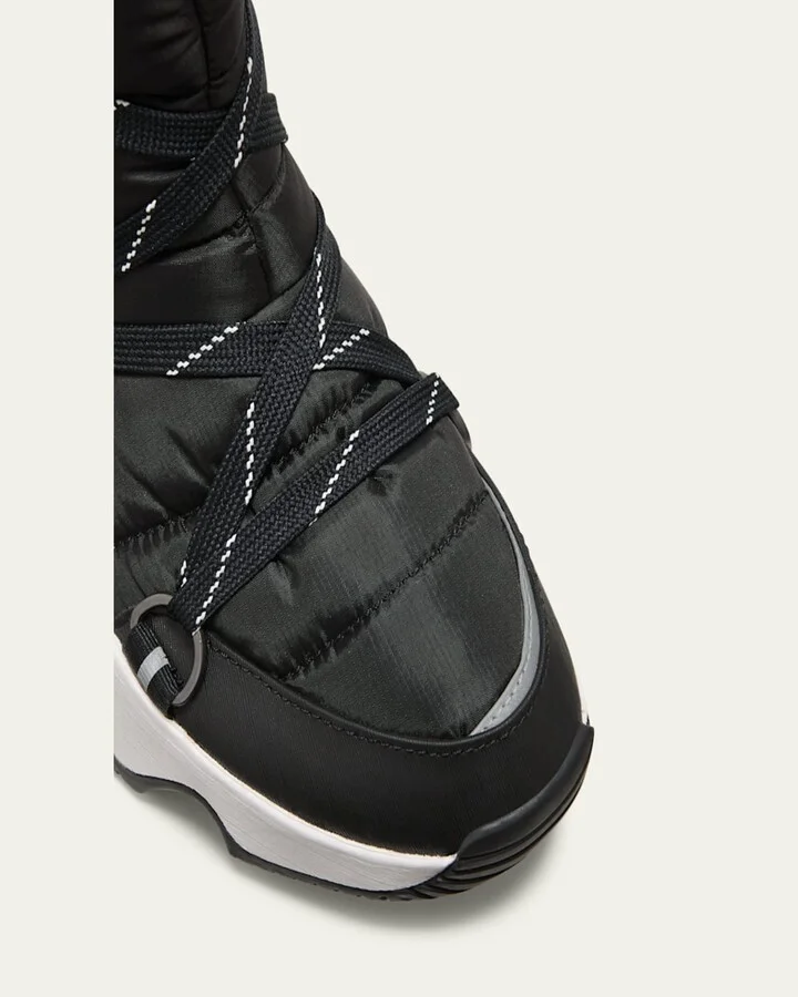Kinetic Impact Puffy Lace-Up Snow Boots - Image 8