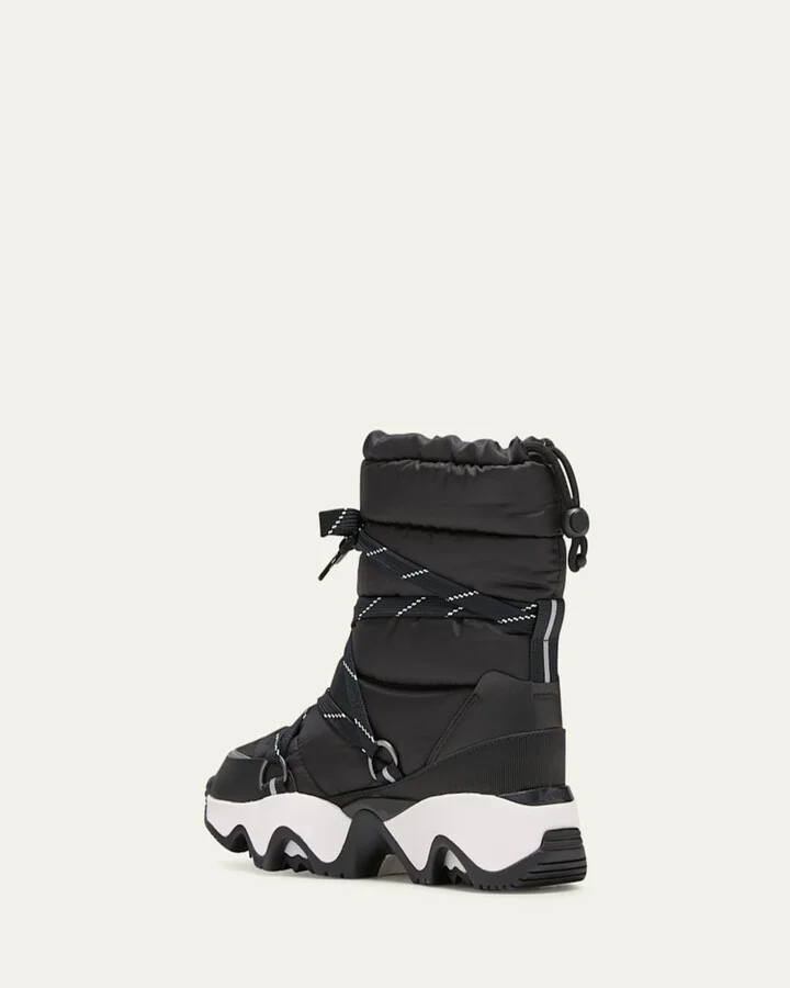 Kinetic Impact Puffy Lace-Up Snow Boots - Image 9