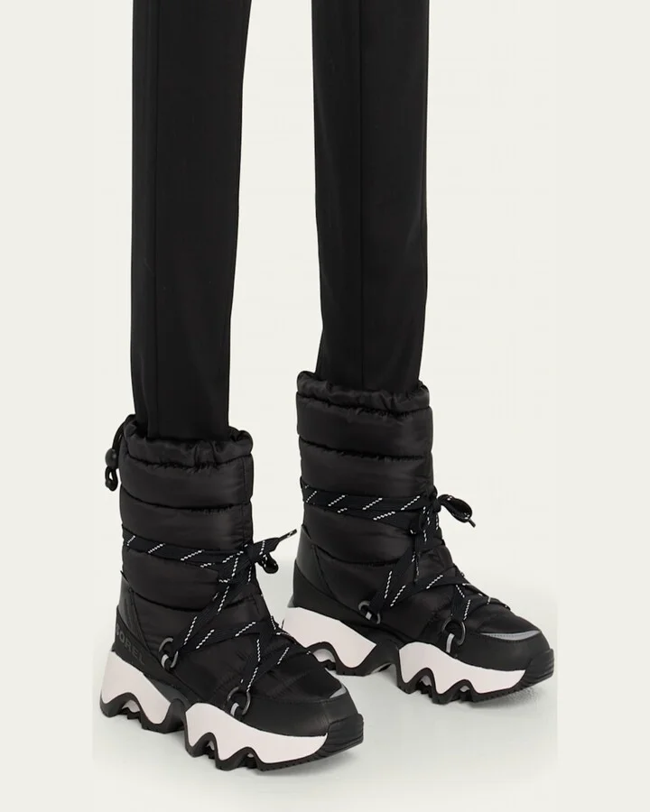 Kinetic Impact Puffy Lace-Up Snow Boots - Image 11