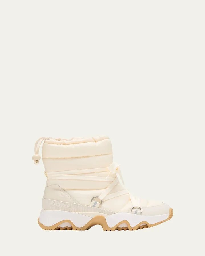 Kinetic Impact Puffy Lace-Up Snow Boots