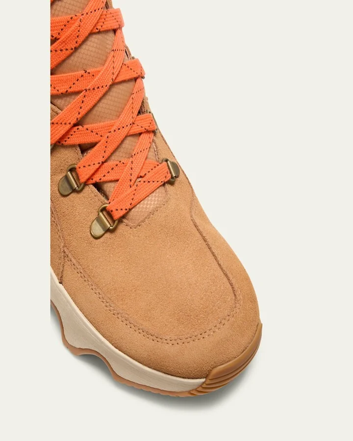 Kinetic Impact Suede Lace-Up Boots - Image 5