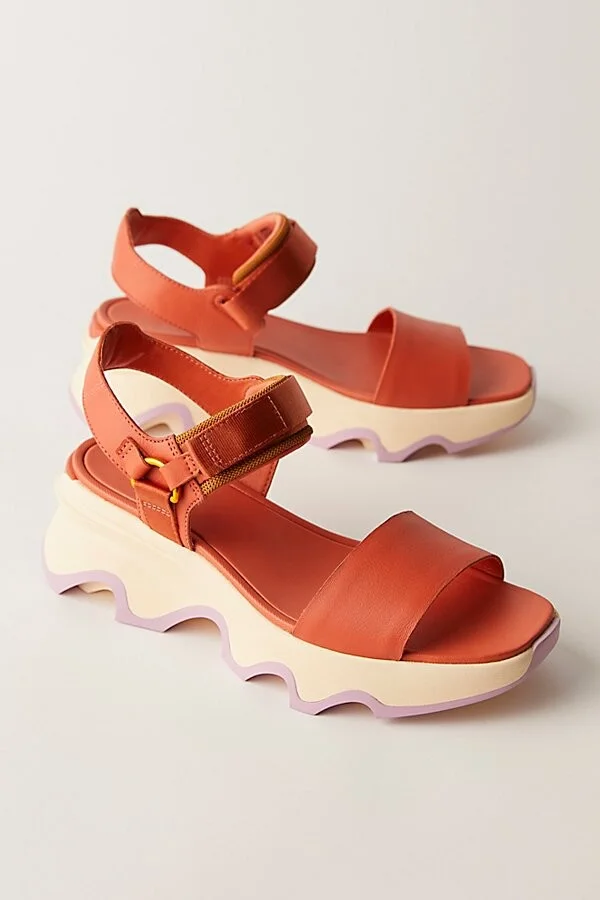 Kinetic Impact Y-Strap High Sandals - Image 2