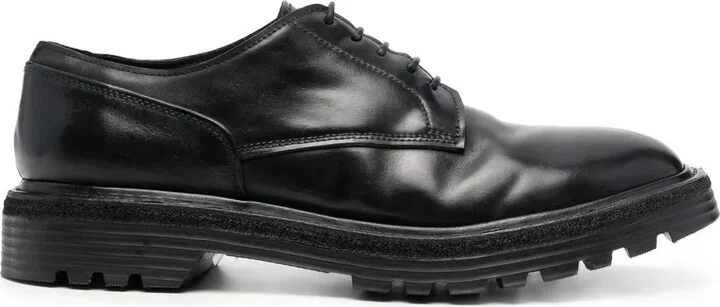 King Brass leather Derby shoes