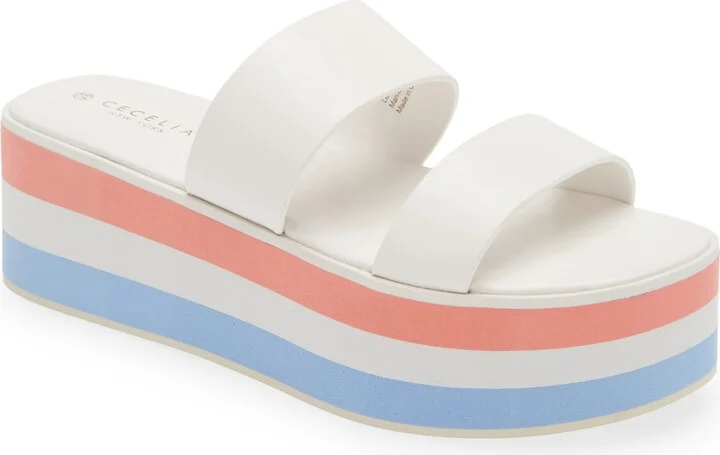 King Platform Slide Sandal