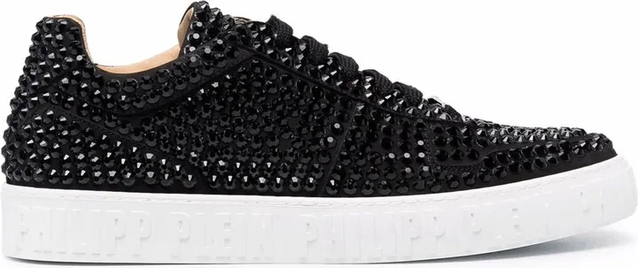 King Power stud-embellished sneakers