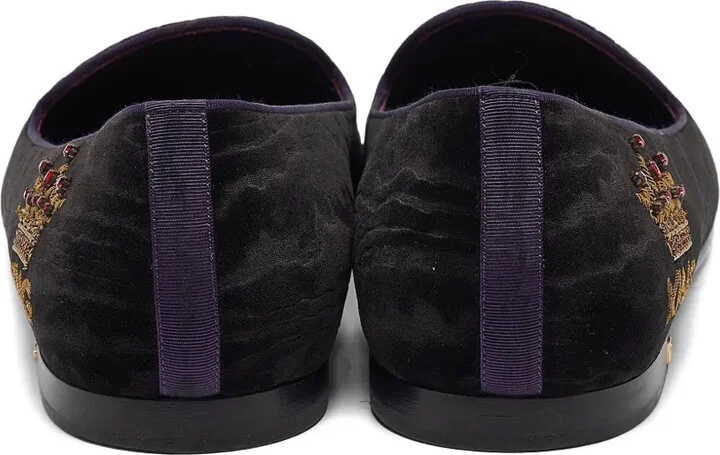 King velvet loafers - Image 4