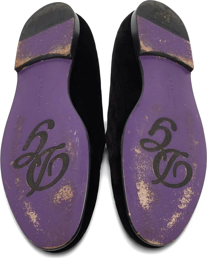 King velvet loafers - Image 5