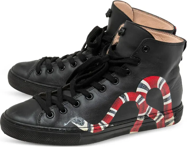 Kingsnake-print sneakers - Image 4