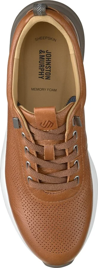 Kinnon Perforated Leather Jogger Sneaker - Image 5