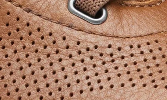 Kinnon Perforated Leather Jogger Sneaker - Image 7