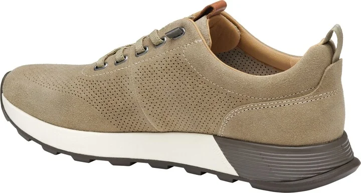 Kinnon Perforated Leather Jogger Sneaker - Image 8
