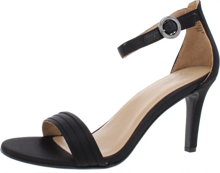Kinsley 2 Womens Satin Ankle Strap Heel Sandals