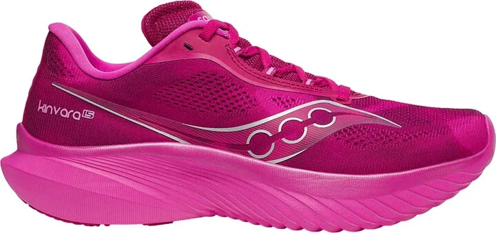 Kinvara 15 Magenta / White S10967-143 Women's