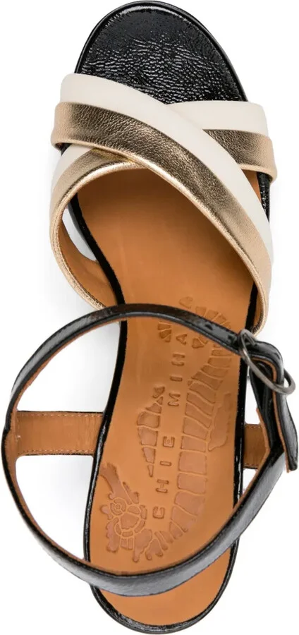Kinyol 90mm leather sandals - Image 4