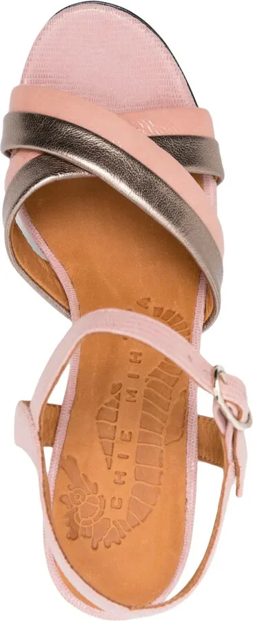 Kinyol 90mm leather sandals - Image 4