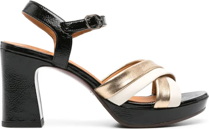 Kinyol 90mm leather sandals