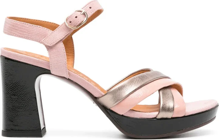 Kinyol 90mm leather sandals