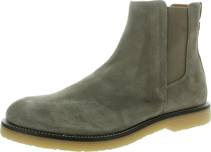 Kip Womens Water Repellent Suede Chelsea Boots
