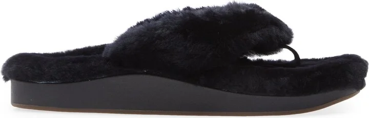 Kipea Heu Genuine Shearling Slide Sandal - Image 3