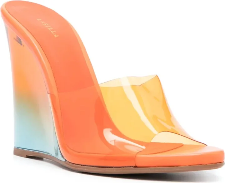 Kira 115mm leather sandals - Image 2