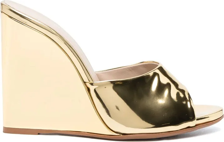 Kira 124mm high-wedge heel sandals