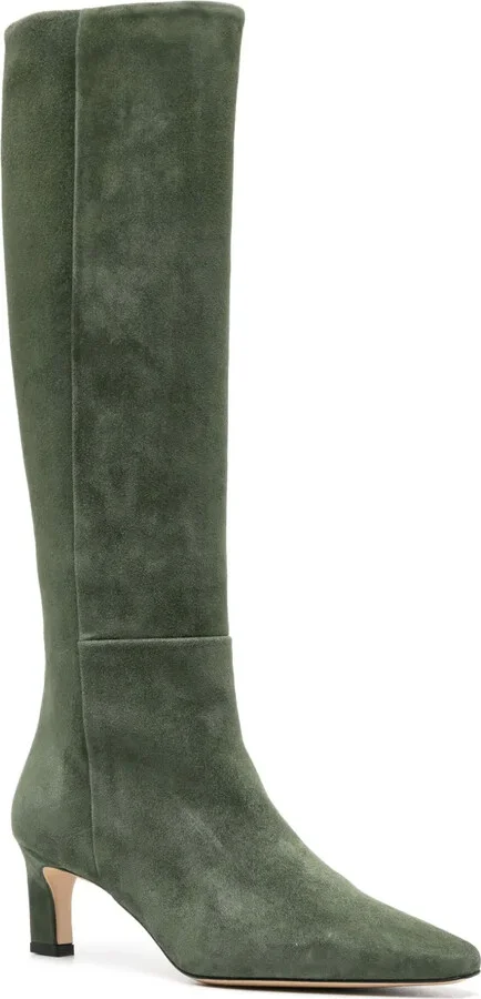 Kira 50mm suede boots - Image 2