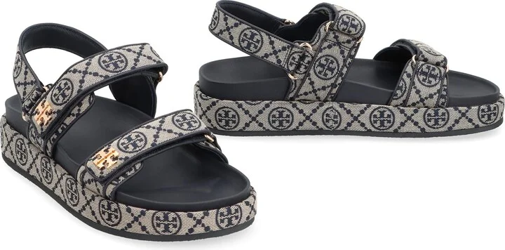 Kira Fabric Platform Sandals - Image 3