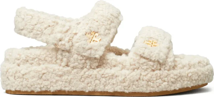Kira faux-shearling sandals