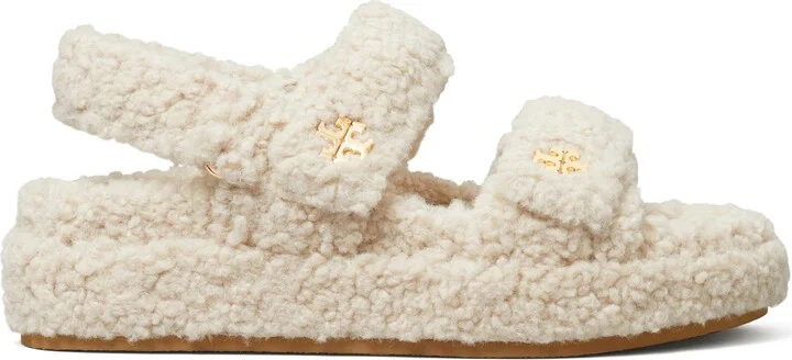 Kira Faux Shearling Sport Sandal - Image 2