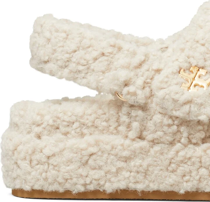 Kira Faux Shearling Sport Sandal - Image 4