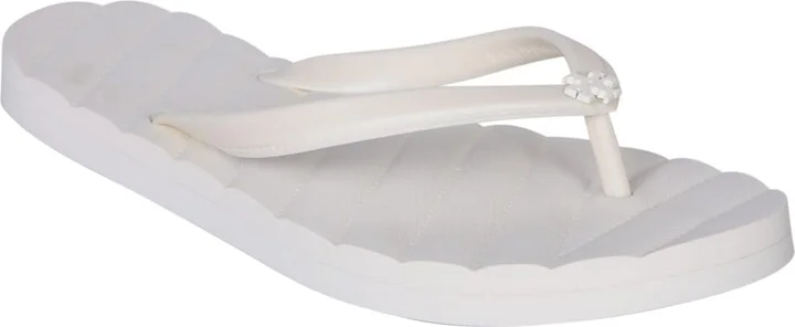 Kira Ivory Flip Flops - Image 2