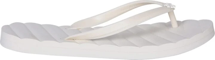 Kira Ivory Flip Flops